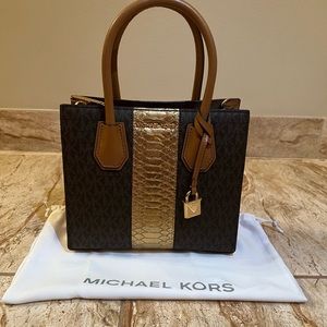 MICHAEL KORS Limited Edition Mini Tote Snake Printed Purse/Crossbody *BRAND NEW*